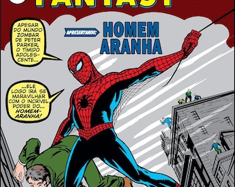 Amazing Fantasy #15 Homem Aranha Digital Download Comic Book (Portuguese)