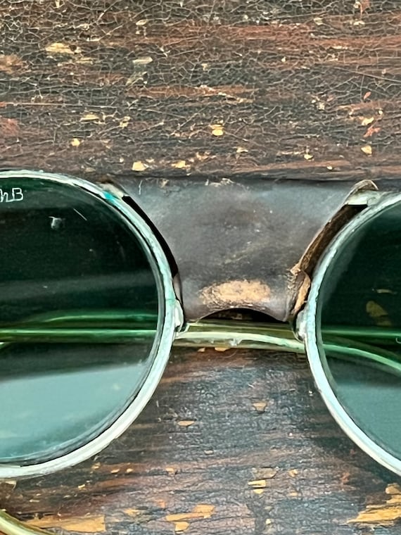 Vintage Machinist Glasses, Green Lens, Vintage Sa… - image 3