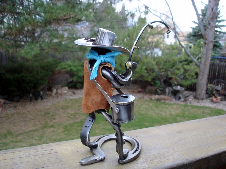 Horseshoe Cowboy Fisherman Etsy