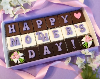 Happy Mothers Day Chocolates - Best Mothers Day Gifts - Unique Mothers Day Gift - Mothers Day Gift For Wife