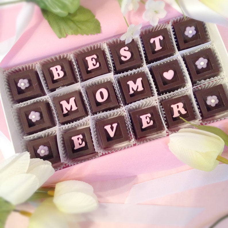 Best Mom Ever Chocolates Mother's Day Chocolates Etsy Israel