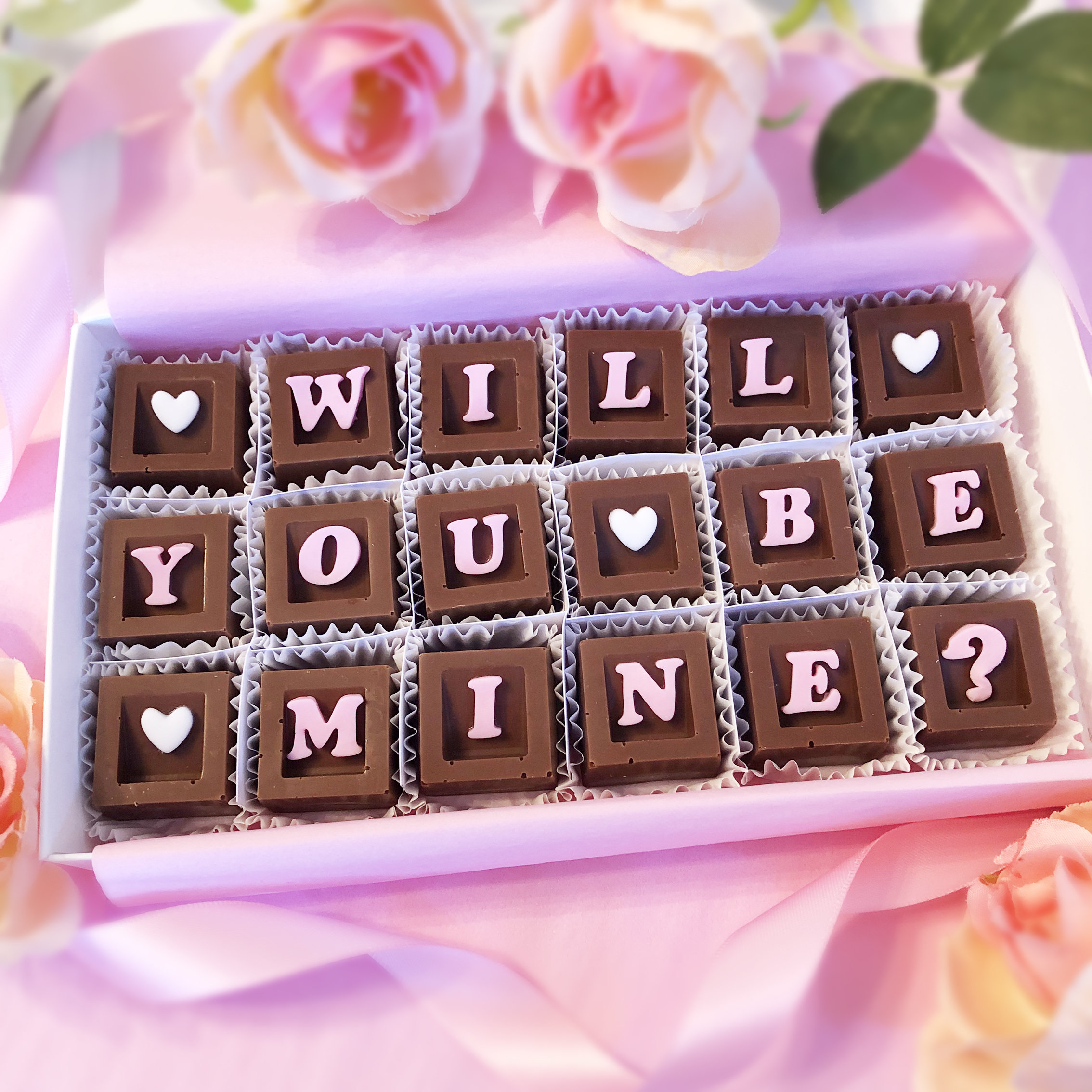 Will You Be My Girlfriend Chocolates Chocolate Girlfriend Proposal