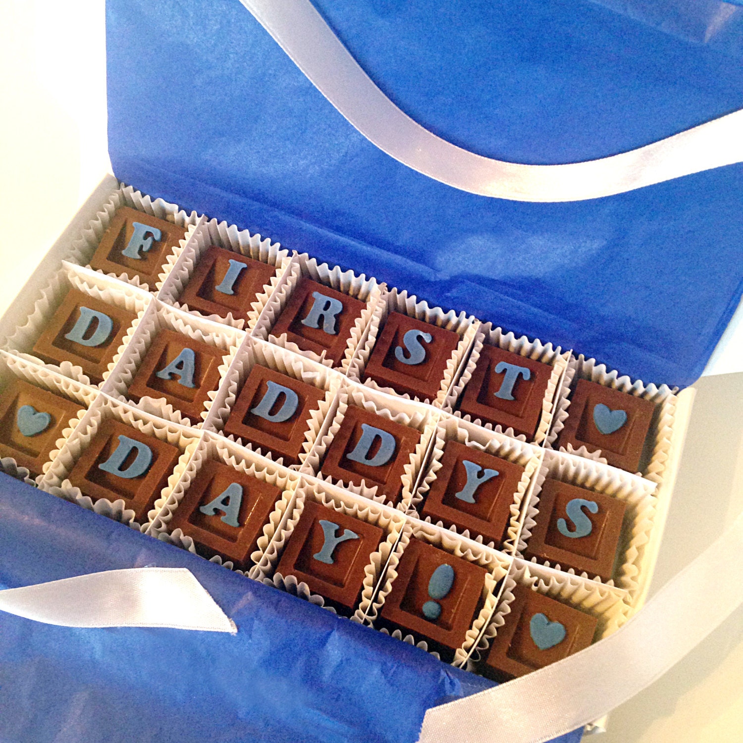 Happy Fathers Day Chocolates Gift for Daddy Chocolate Gift Etsy