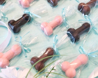Penis Chocolates Individually Wrapped - Bachelorette Party Penis Favors - Pénis Decor - Chocolate Penis - Cock Chocolates - Dick Chocolates