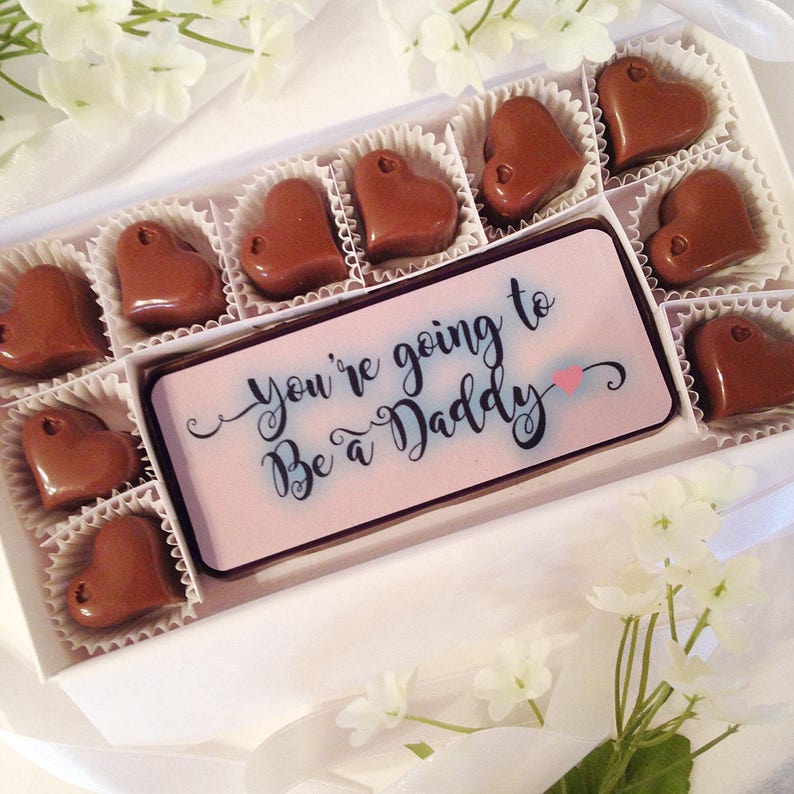 You're Going To Be A Daddy Chocolates We Are Expecting New Daddy Message Surprise Pregnancy Reveal We Are Pregnant Daddy To Be image 1