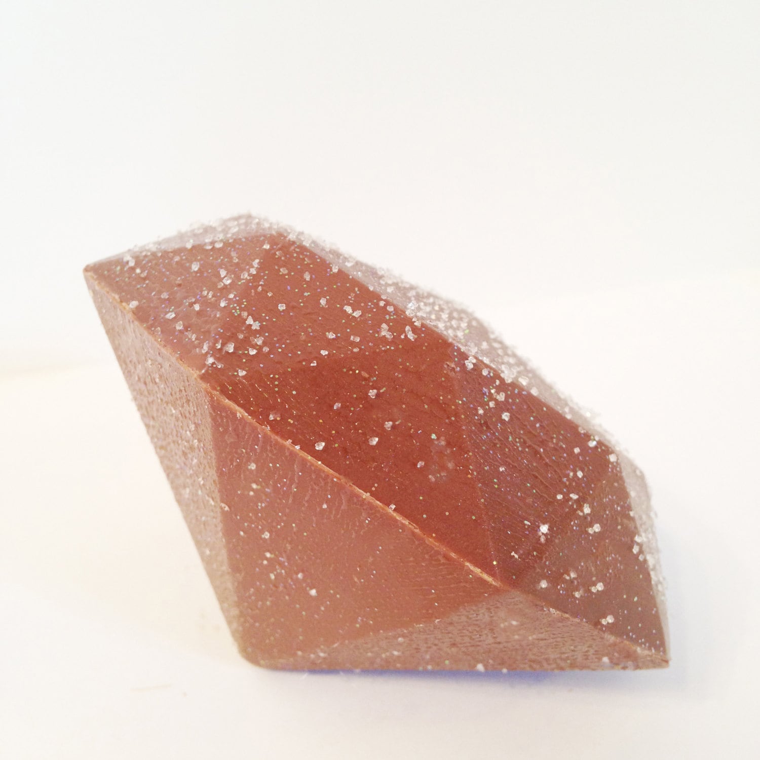 Chocolate Diamond Giant Diamond Shaped Chocolate Sparkle Etsy