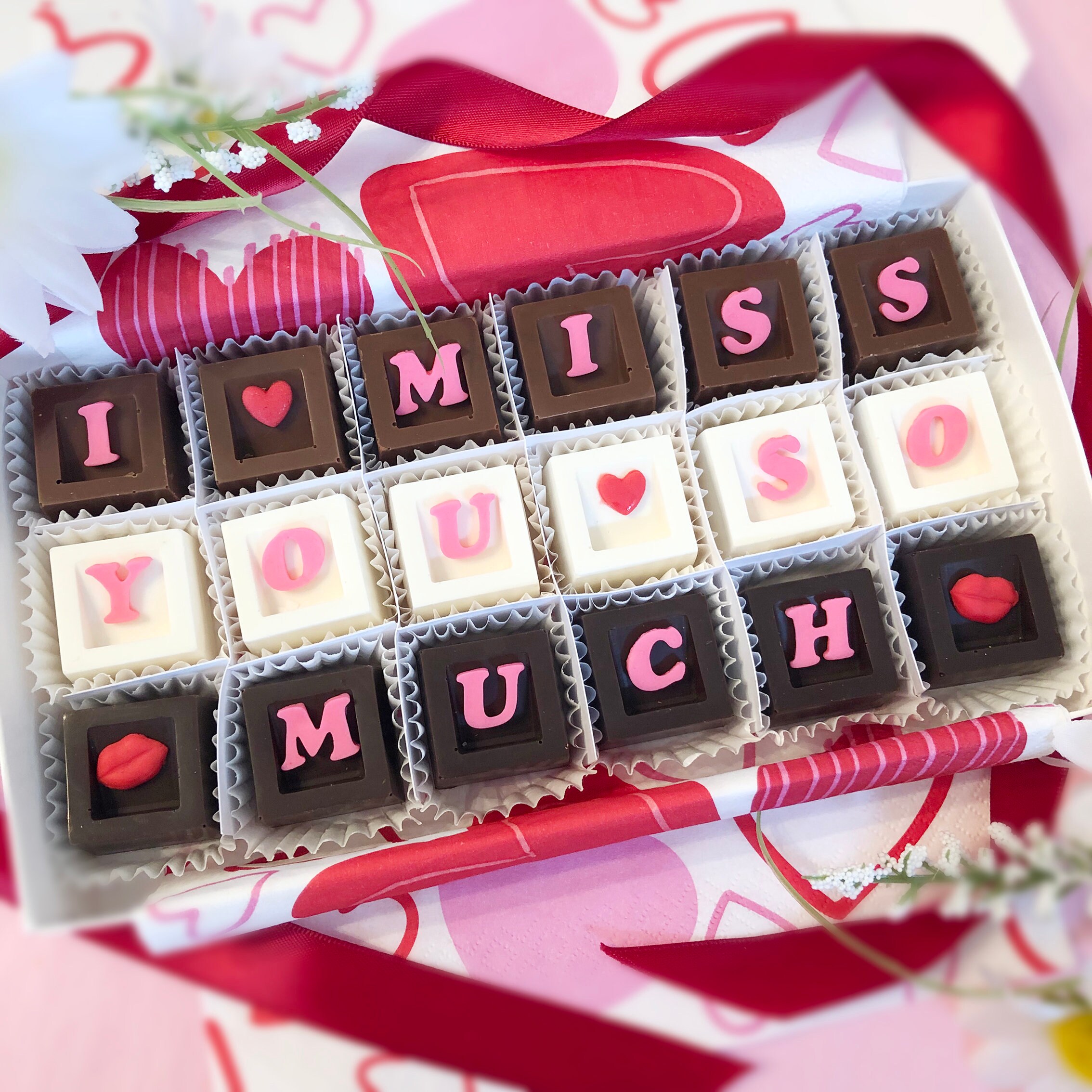 I Miss You So Much Chocolates Thinking Of You Chocolates Etsy I Miss You So Much Chocolates Thinking Of You Chocolates Etsy