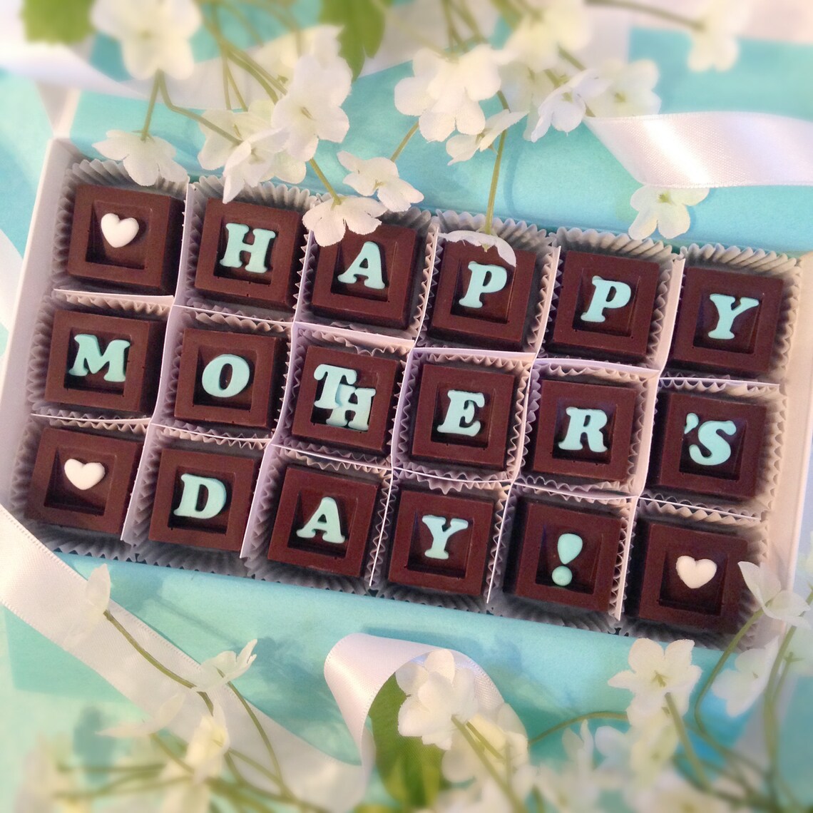 Happy Mother's Day Chocolates Mother's Day Chocolate Etsy New Zealand
