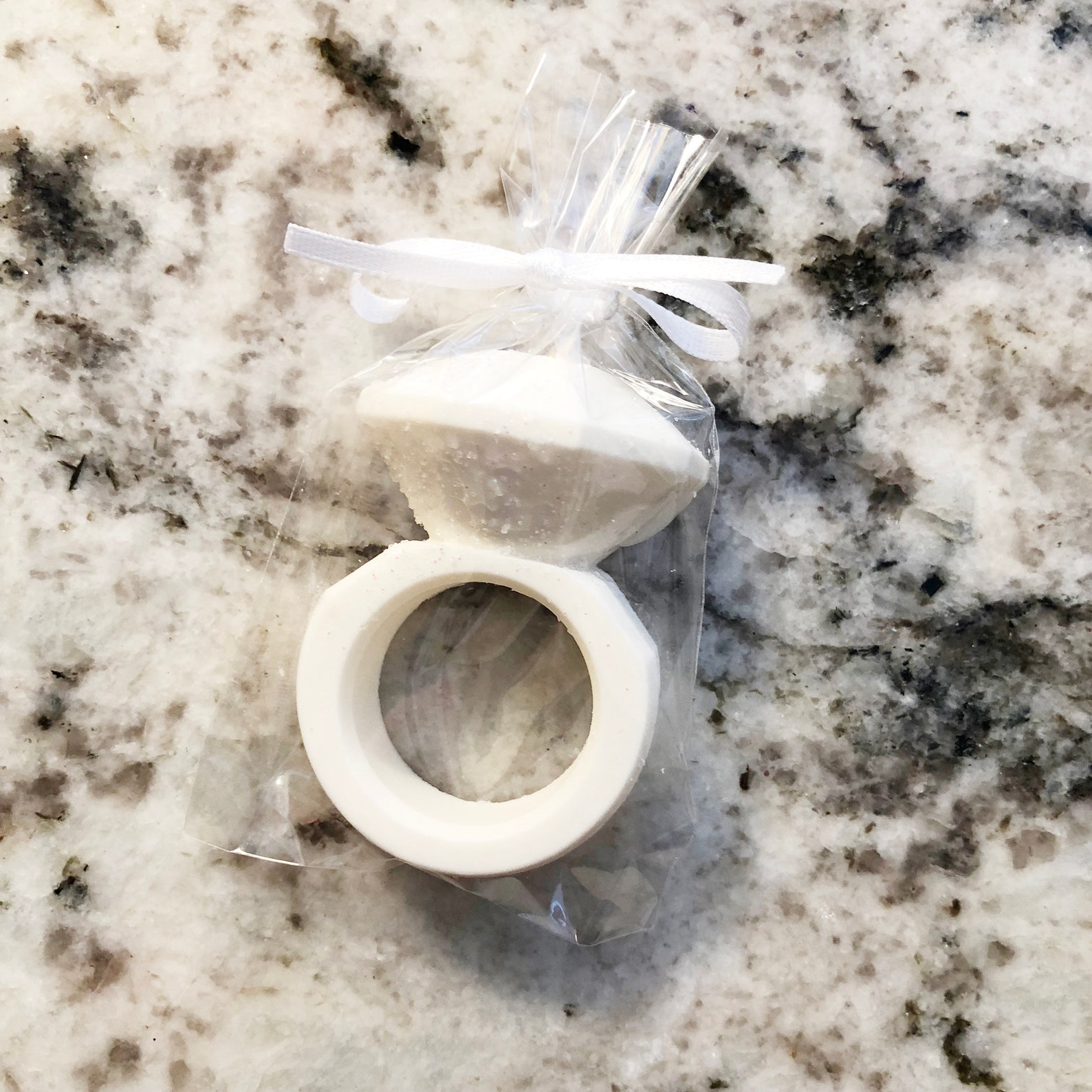 12 or 8 Chocolate Engagement Ring Party Favors Ring Shaped Etsy