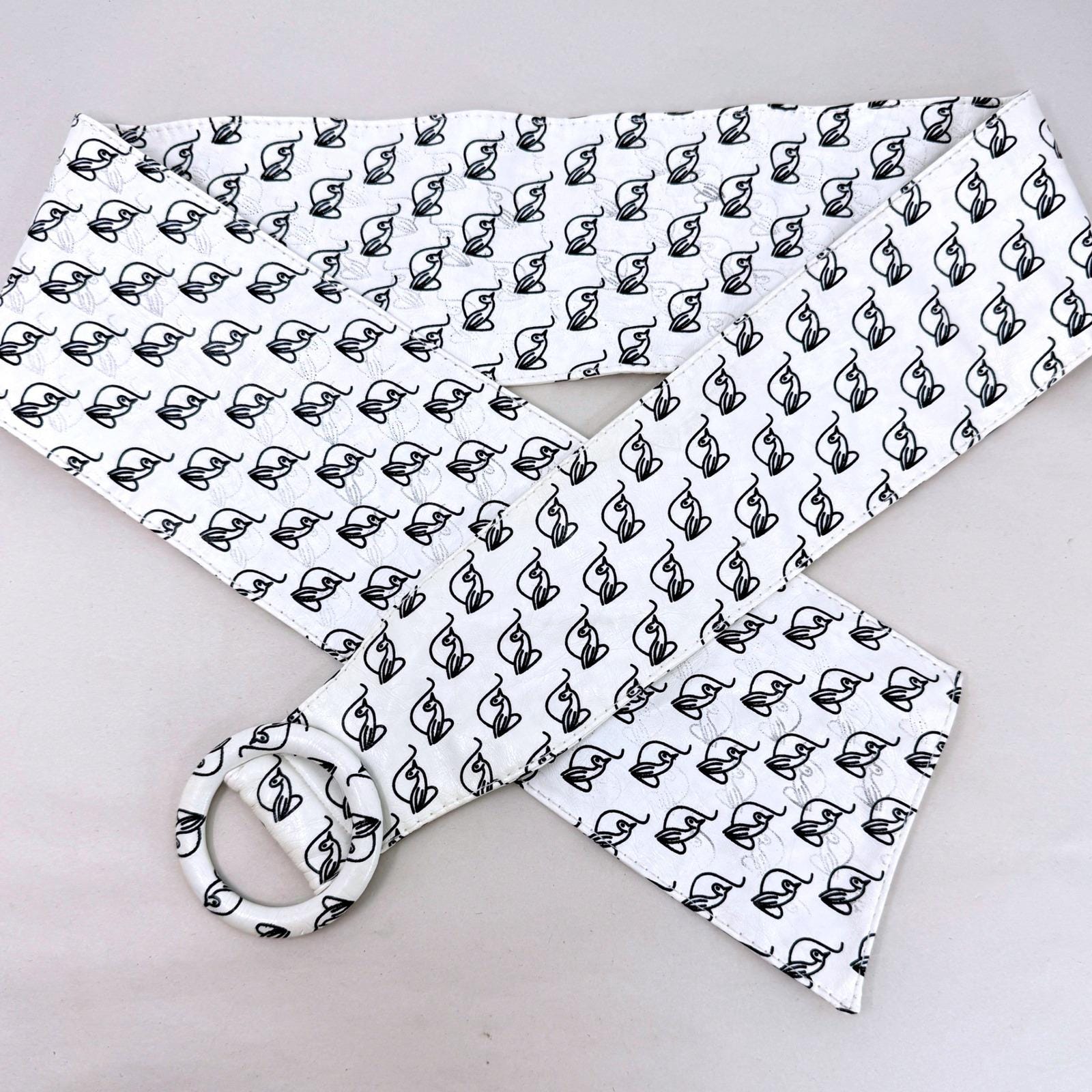 y2k white metal mesh chainmail belt White Y2k Belt - Etsy main image 3