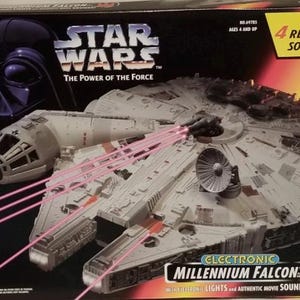 1995 Kenner Millennium Falcon Replacement Decals – COMPLETE Set – Waterslide or Sticker