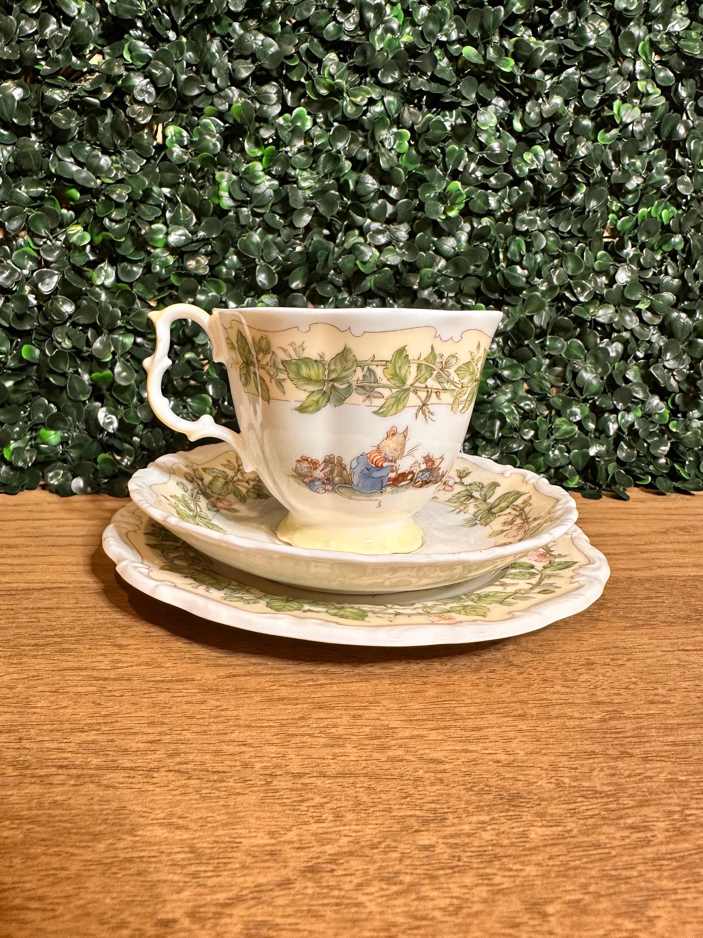 Bramble Hedge Miniature Tea Set - Etsy