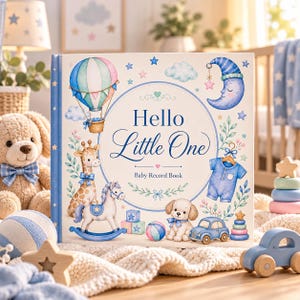 Baby Boy Memory & Record Book