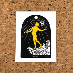 Tarot Karte Der Narr Giclée Kunstdruck