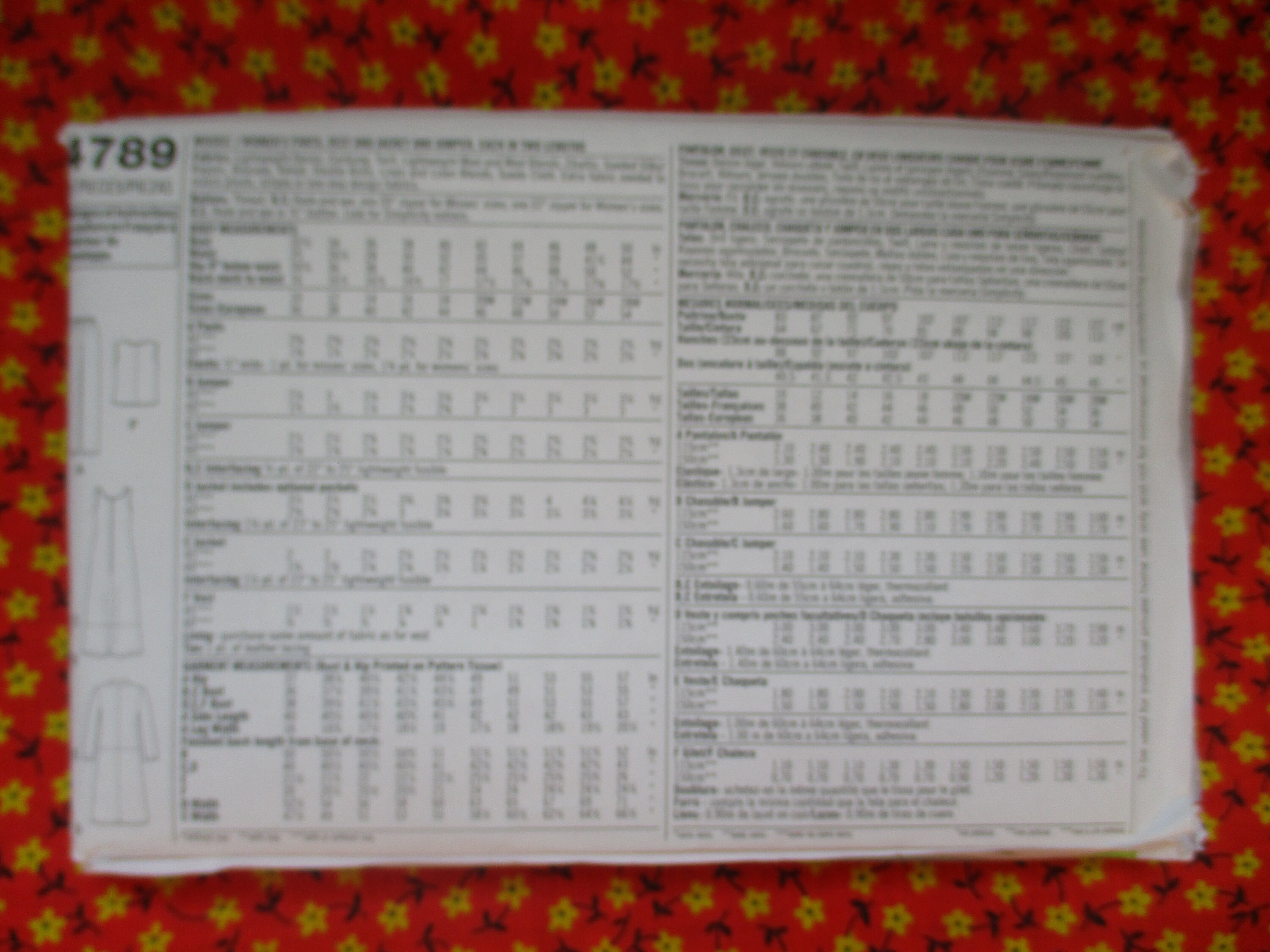 2000s Simplicity Sewing Pattern 4789 Woman's Pants Vest and Jacket and ...