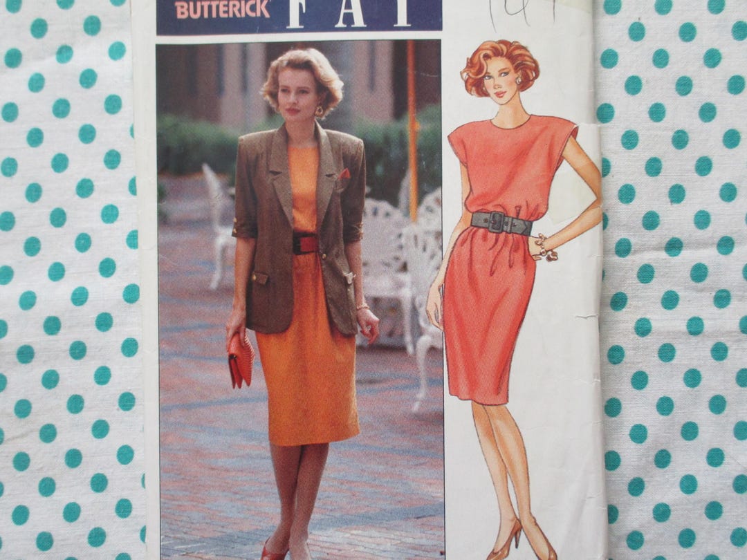 Vintage 1990s Butterick Fast and Easy Sewing Pattern 4701 Misses Jacket ...