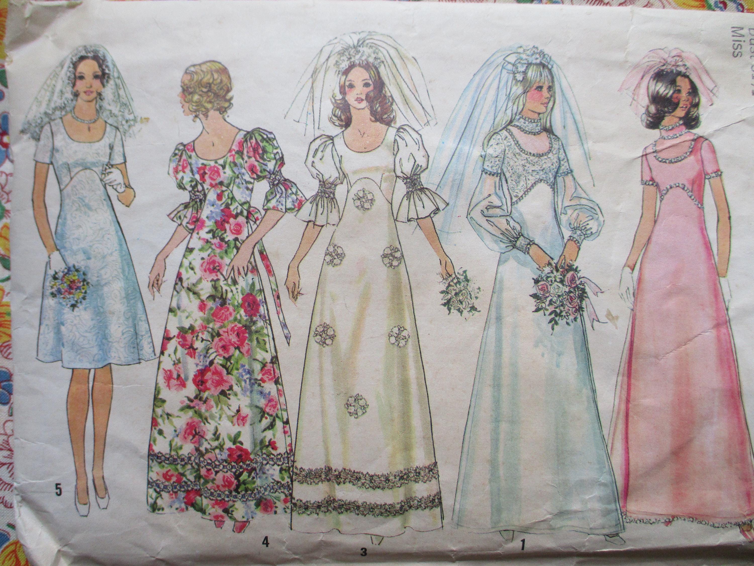 70s Bridal Pattern