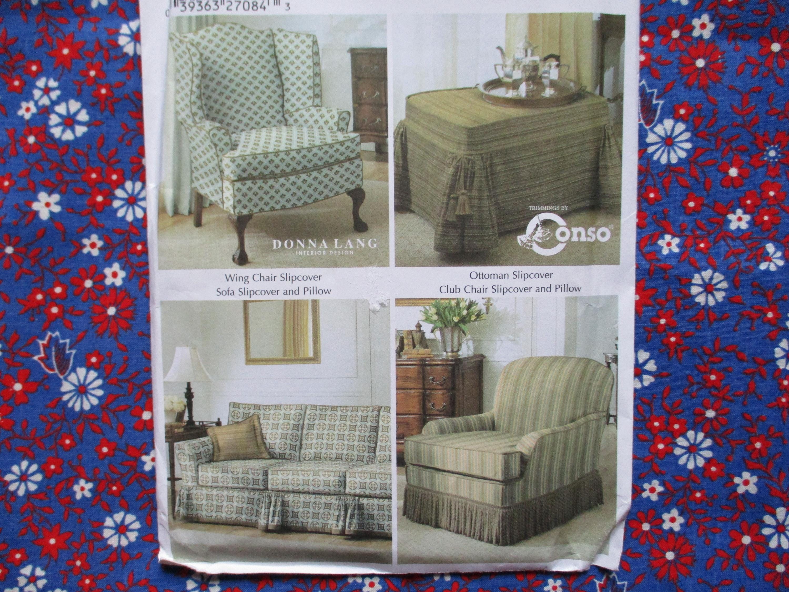 Simplicity Arm Chair Cover Sewing Pattern Simplicity Sewing
