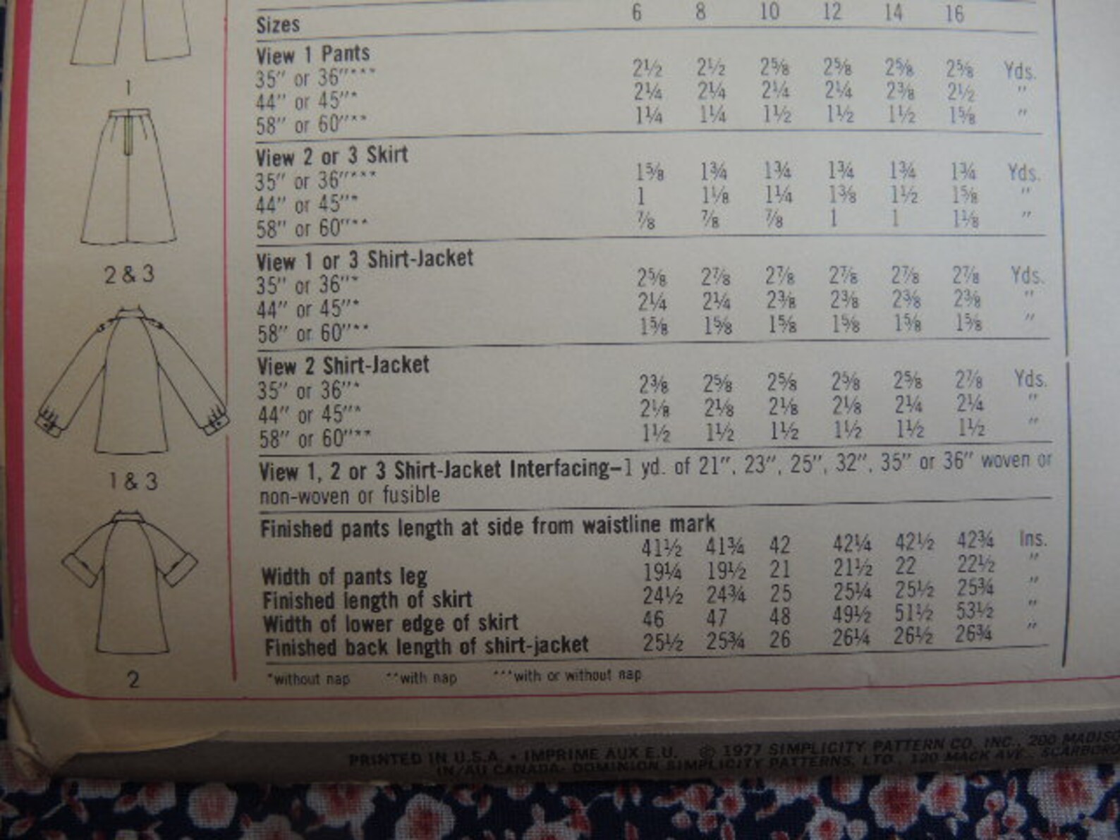 Vintage 1970s Simplicity Sewing Pattern 8291 Misses Shirt | Etsy