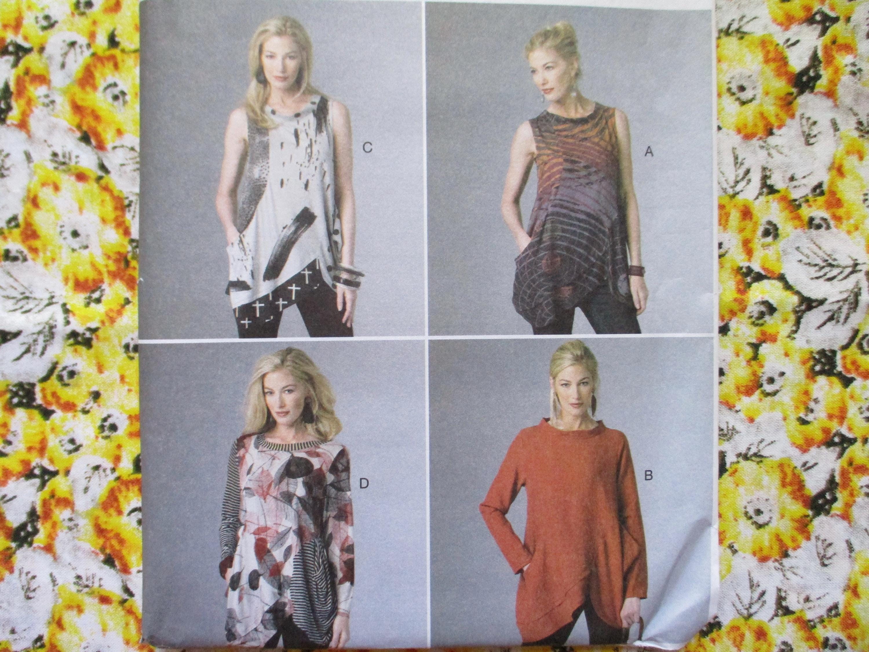 2010s Designer Katherine Tilton Sewing Pattern Butterick 6101 Misses ...