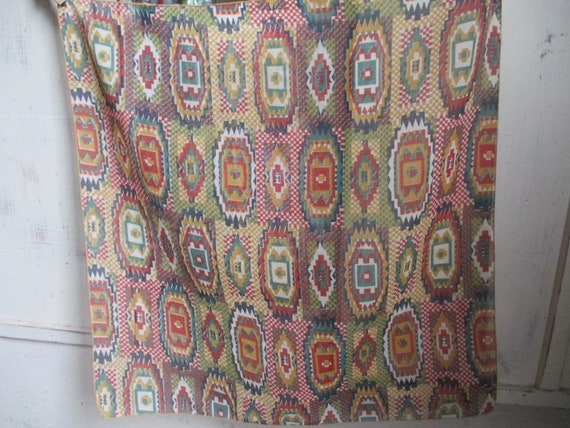 Vintage 1980s scarf Symphony Scarves sheer polyes… - image 4