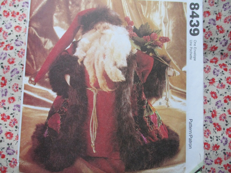 Pattern 8439 Vintage 1990s Mccalls Sewing Pattern 8439 Father Christmas UNCUT - Etsy