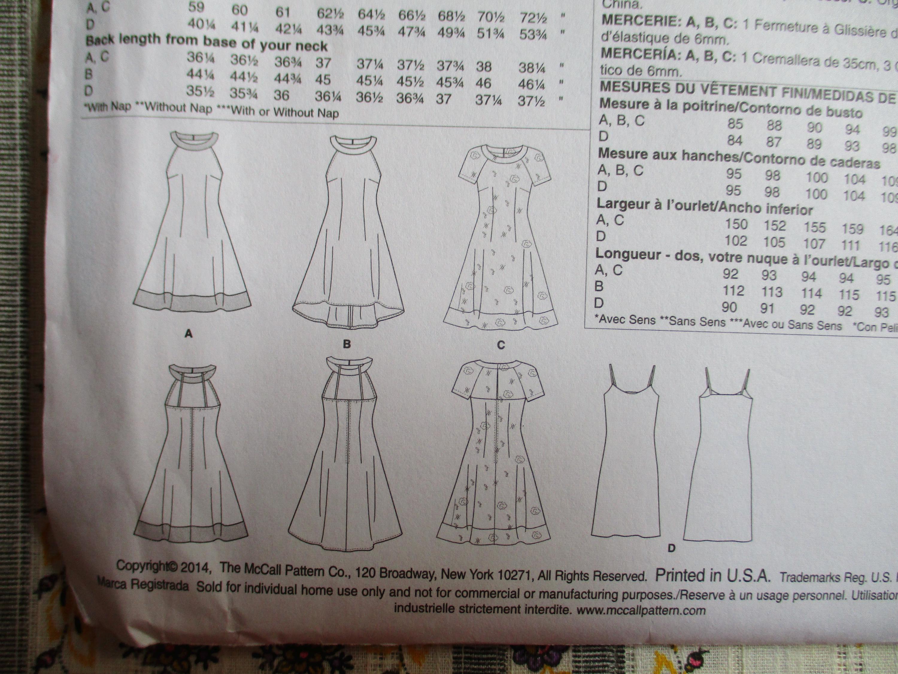 2010s Mccalls Sewing Pattern 6883 Misses Dresses Size 6-14 UNCUT - Etsy