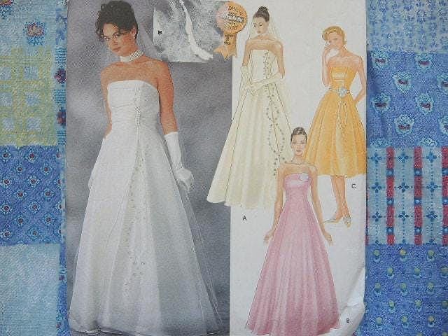 blue dress for baby girl Samantha: 2000s Strapless Ballgown with Tulle Skirt main image 0