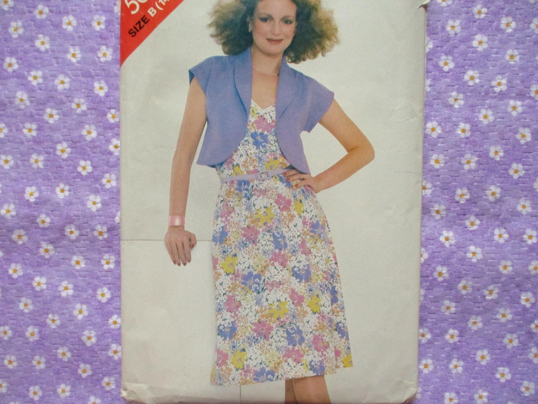 Vintage 1980s Butterick See and Sew Sewing Pattern 5029 Misses Jacket ...
