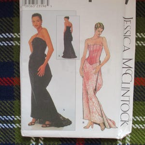 90s prom dress sewing pattern