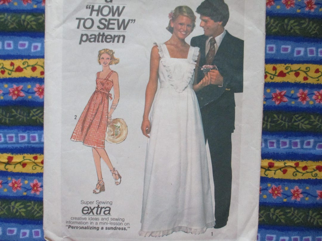 1960's Simplicity Child's Pullover Dress Pattern - Chest 21