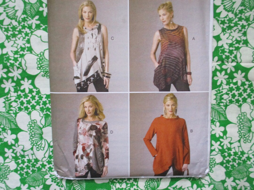 2010s Designer Katherine Tilton Sewing Pattern Butterick 6101 Misses ...