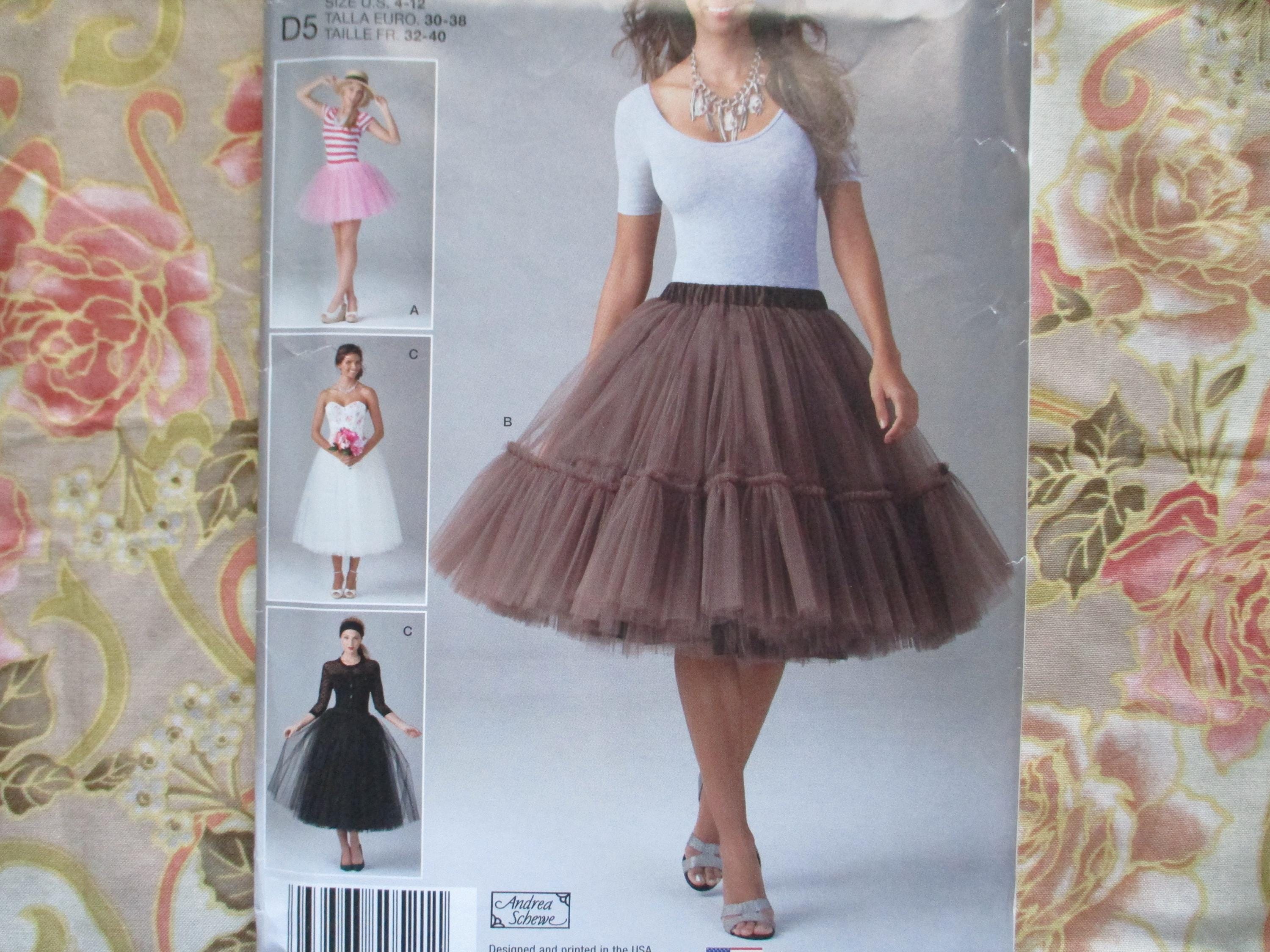 Long tulle skirt pattern 2025