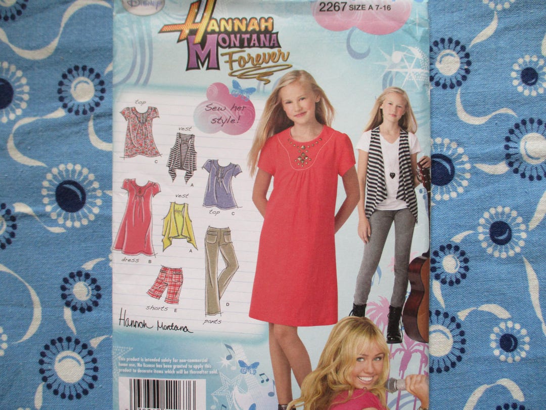 2010s Sewing Pattern Simplicity 2267 Girls' and Childs Dresses or Top ...