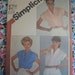 see more listings in the 80s/90s sewing patterns section