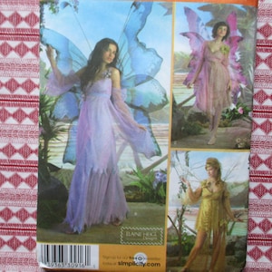 2000s Sewing Pattern 3632 Simplicity Adult Costumes: Fairy Dresses Size  14-16-18-20 UNCUT - Etsy