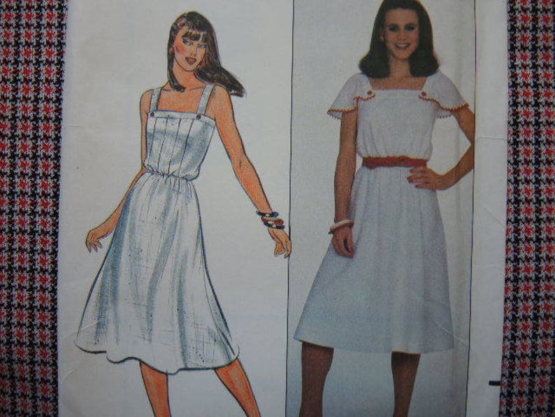 Vintage 1980s Butterick sewing pattern 4332 fast and easy | Etsy