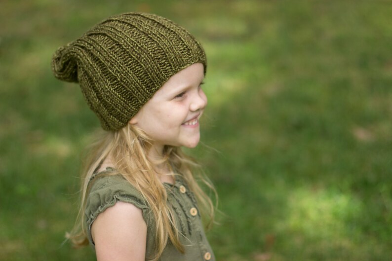 Classic Slouchy Beanie Hat image 1