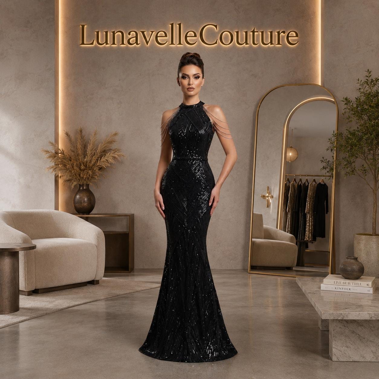 Sparkly Prom Dress