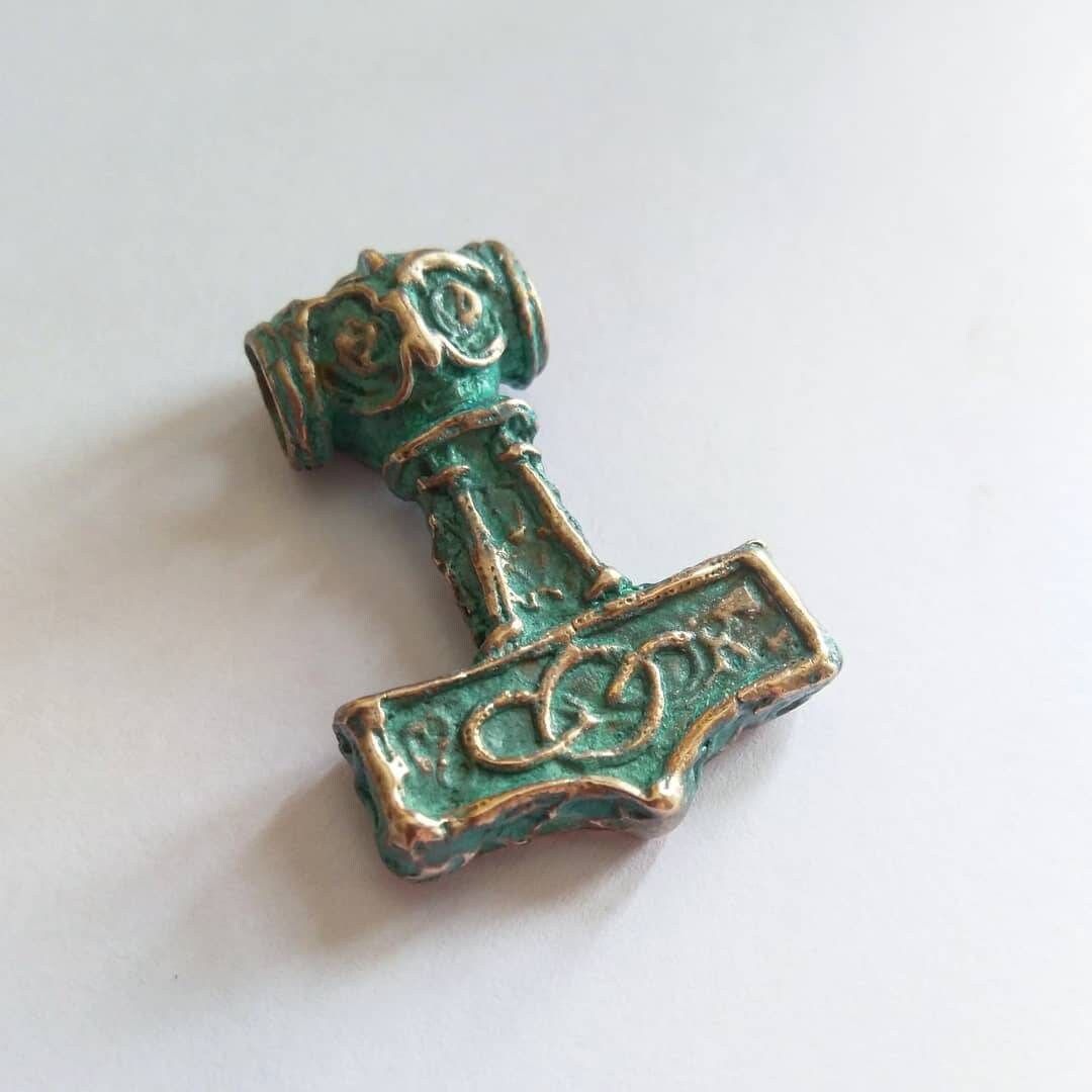 Ancient Effect Thor's Hammer, Mjolnir Pendant Singapore