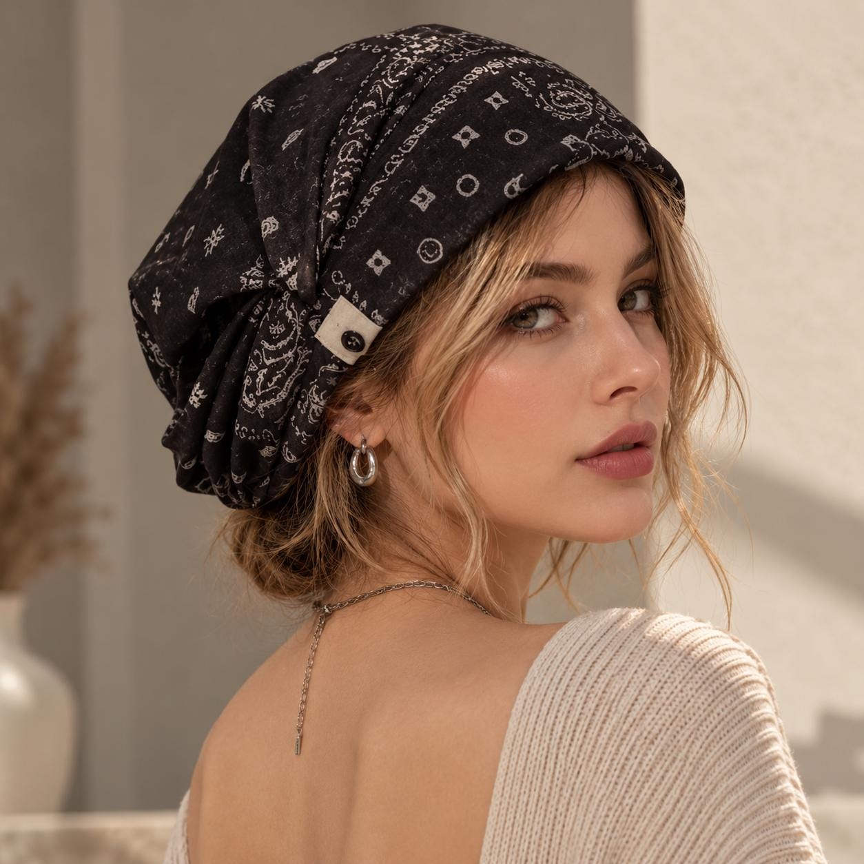 Womens Bandana Hat - Etsy