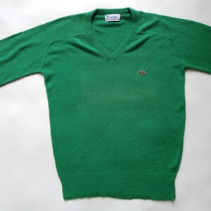 Izod Lacoste Sweater V-neck Pullover 