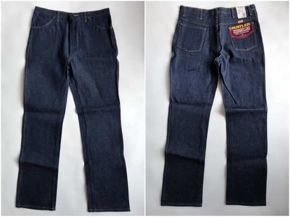 NEW Vintage Deadstock RUSTLER by Wrangler 80s Men… - image 2