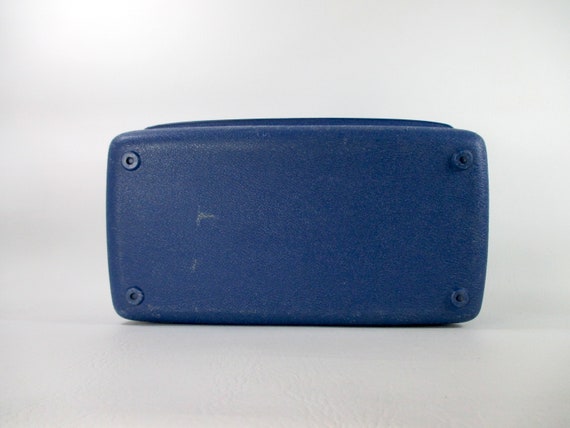 Vintage SAMSONITE Concord Train Case Blue Plastic… - image 6