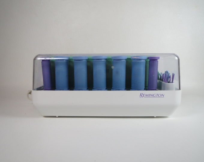 Vintage Remington Smart Setter Wax Core Hot Rollers Electric Etsy