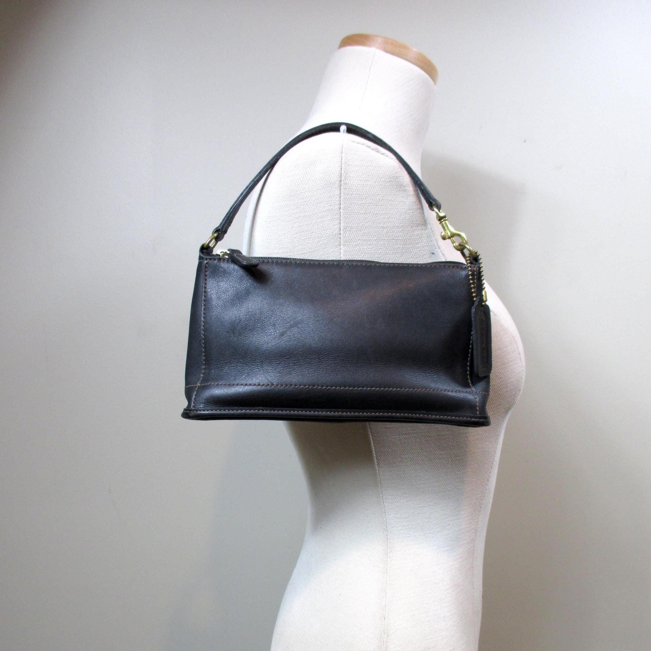 Vintage black coach handbags - Etsy 日本