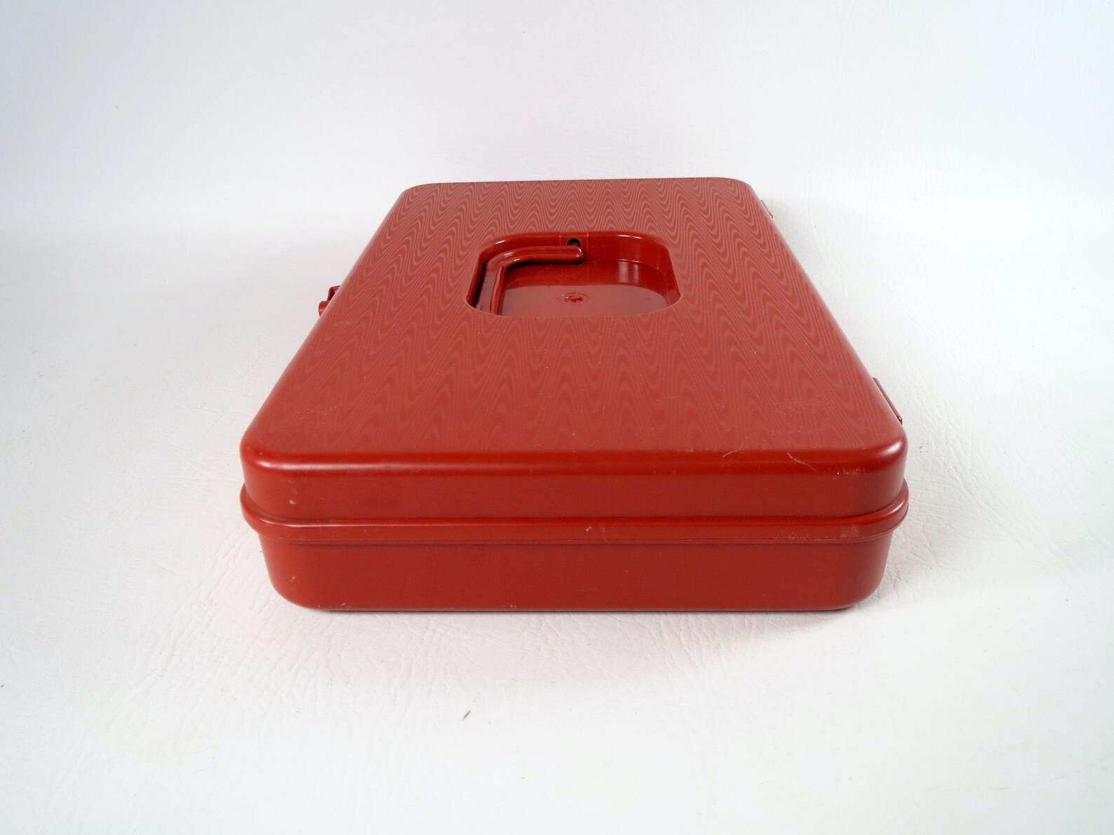 Vintage Wilson Sewing Box Orange Plastic Thread Caddy Vintage Etsy