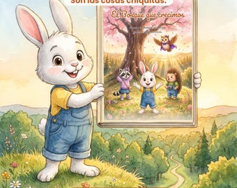 Kinderverhaal in het Spaans + GRATIS kleurplaat · Het bos waar we opgroeiden · Anderen herkennen · Kinderen 3-7 jaar · PDF-download
