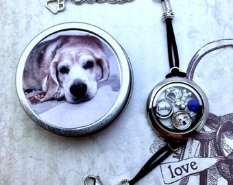 Pet Photo Bracelet Floating Locket Bracelet