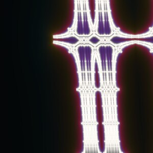 Ivory Spires - Burning Ship Fractal Fine Art Print, Mathematical Wall Art image 3